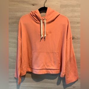 Womens Gap Fleece hoodie Cropped